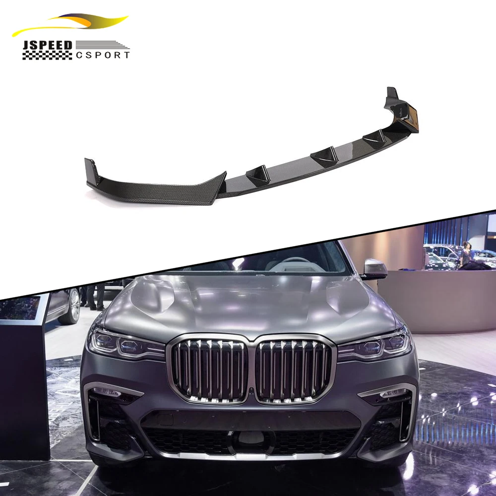 

Suitable for The carbon fiber front bumper lip sporty practical 4-door of BMW X7 G07 M 2019-2021
