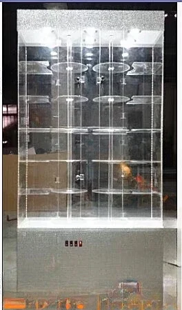 

Натуральная акриловая вращающаяся витрина для мобильного телефона, ювелирный бутик, фигурка, нефритовые украшения