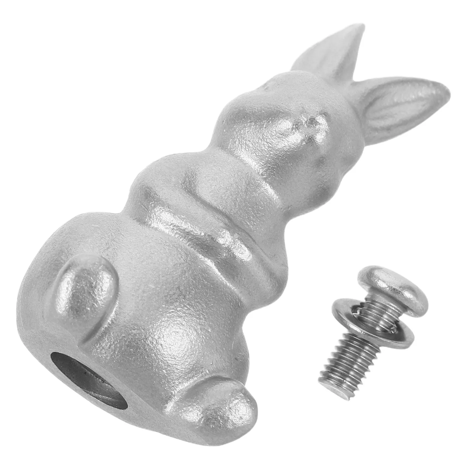 Cast Iron Pot Lid Handle Replacement Cartoon Animal Rabbit Shape Heat Resistant Nonslip Knob for Kitchen Pot Lid Cooking