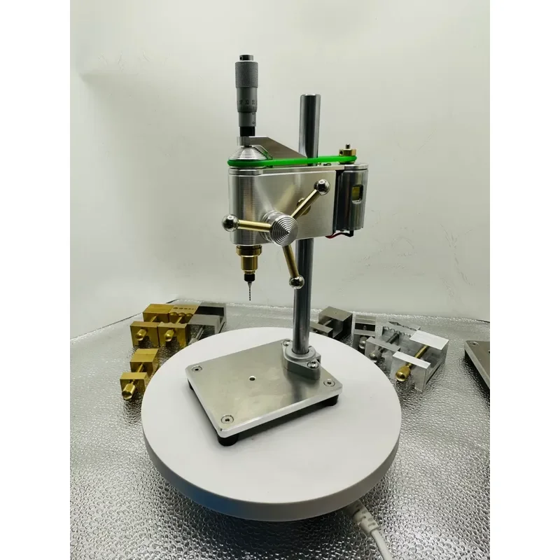 Watch Repair Tools, Household Miniature High-precision Bench Drill, Mini Lathe, Broken Handle Head, Drilling DIY Model Making