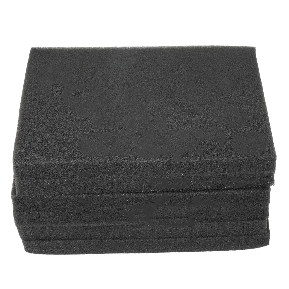 6x ฟองน้ําตัวกรองสีดําสําหรับเครื่องดูดฝุ่นในครัวเรือน FC8140 FC8142 FC8144 FC8148 132*112*10 มม.คุณภาพสูง ✅