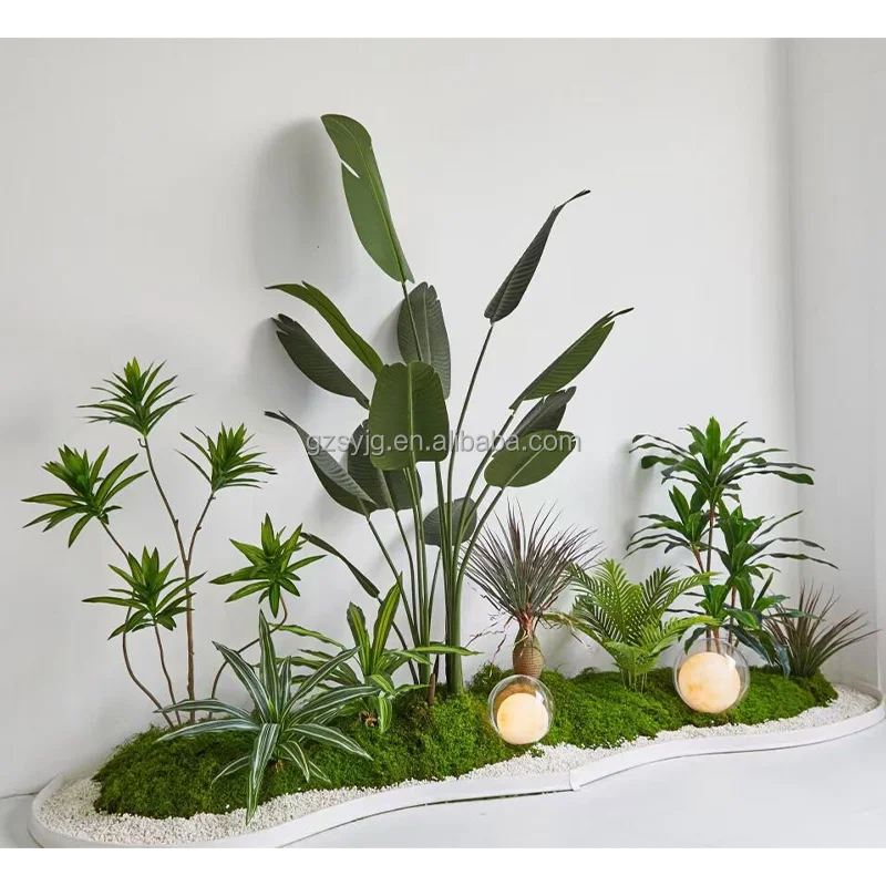 Artificial Plant High Quality Indoor Outdoor Home Office Shopping Mall Decoration Simulation Multi-Style Plant Bonsai