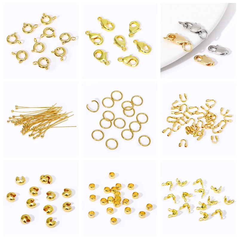 Gold Plated Brass Wire Guardian Protectors for Jewellery Making