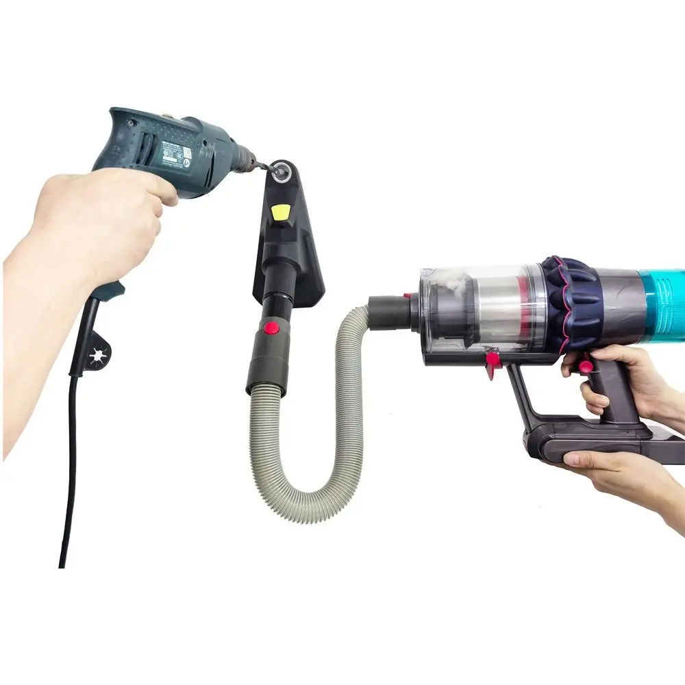 

Vacuum Cleaning Drill Dust Catche One Click Adjustment Remove Dust Drill Dust Collector Wet and Dry Dual-use