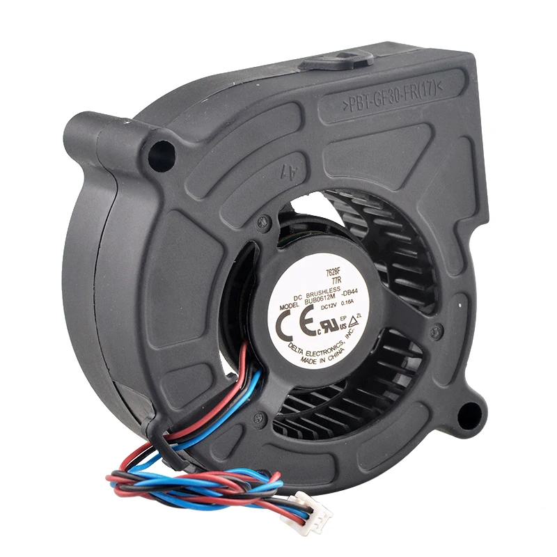BUB0612M-DB44 6cm 60mm blower fan 60x60x25mm DC12V 0.16A 3-pin Centrifugal fan cooling fan for projectors