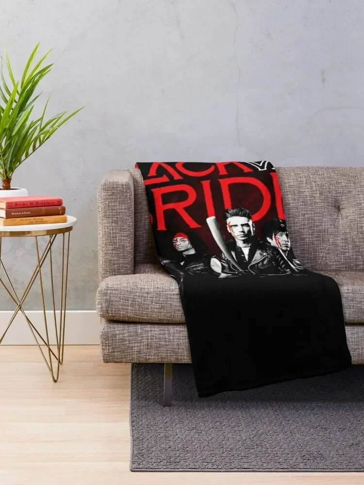 bvb black veil brides Throw Blanket Summer Bed covers Hairy Blankets