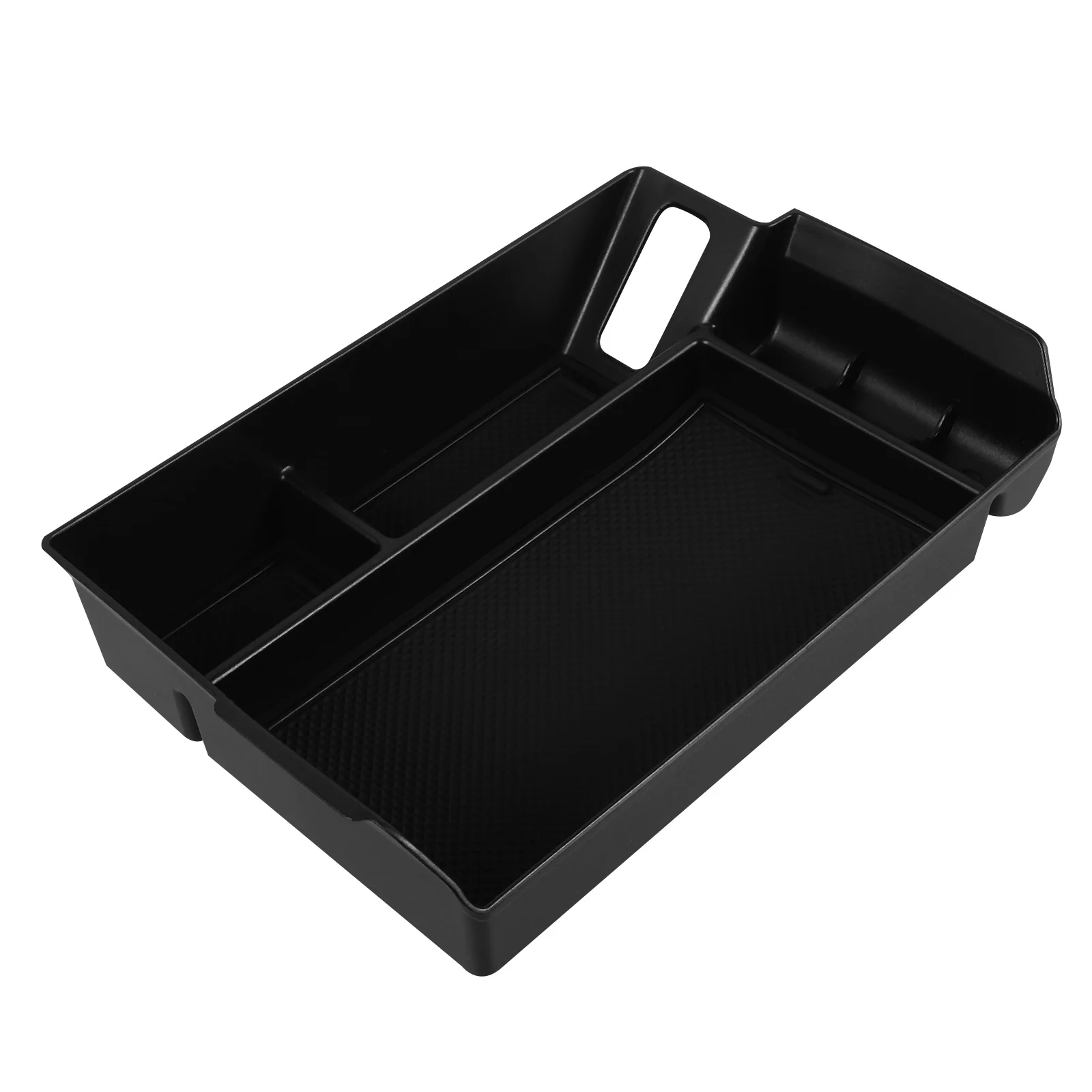 Boîte de rangement d'accoudoir en plastique, plateau de rangement de Console centrale de voiture, organisateur de rangement intérieur de voiture, boîte de Console centrale d'accoudoir