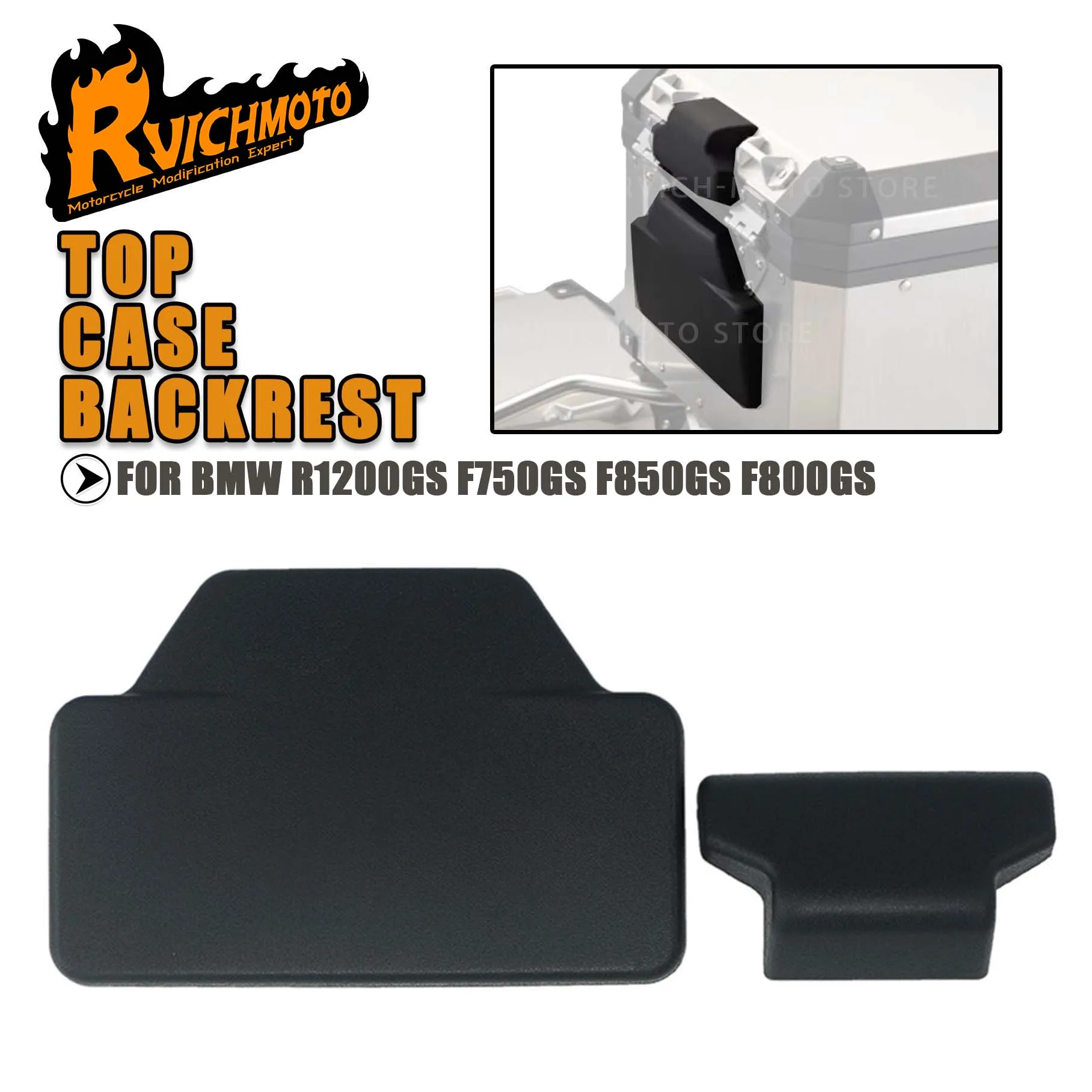 For BMW R1200GS R1250GS F850GS Adv F750GS F800GS F 750 850 800 GS Passanger Rest Back Rest Pad Trunk Luggage Box Case Cushion
