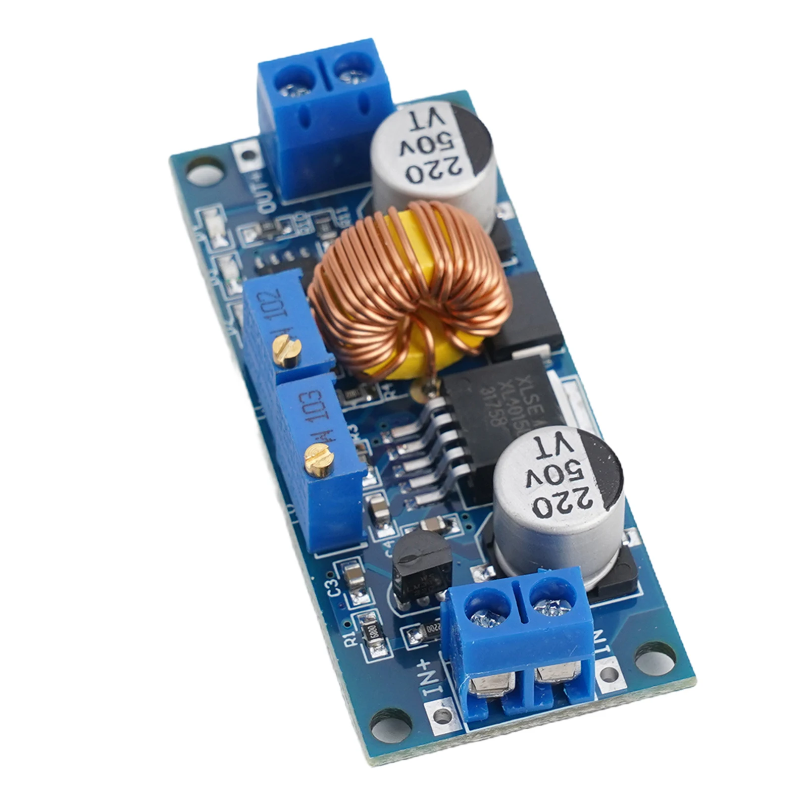 

LED Power Driver Stepdown Powermodule 75W Adjustable 180KHz 4-38V Over-current Protection With Indicator Light