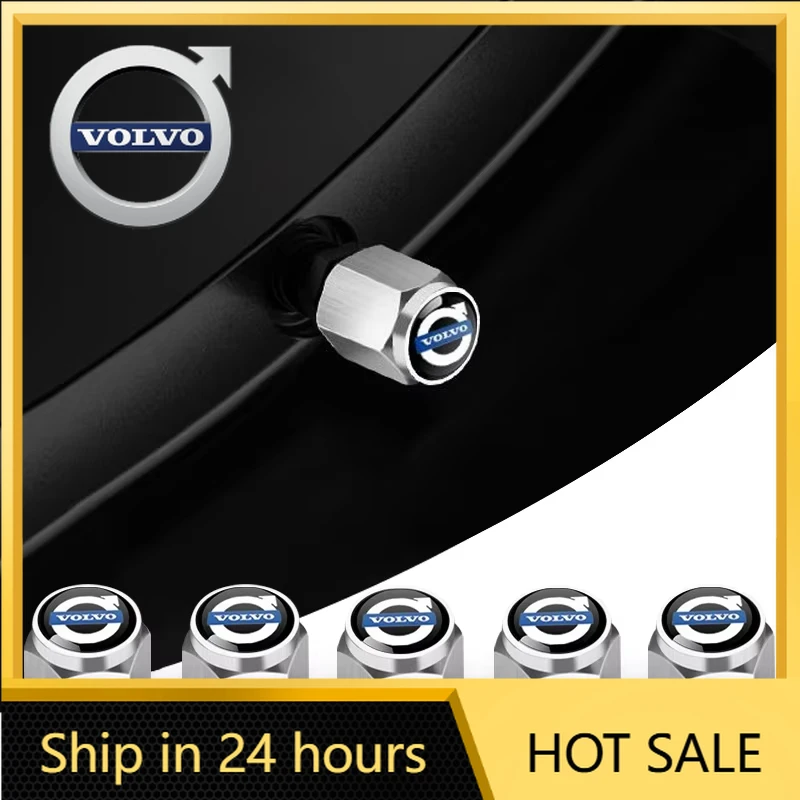 

Крышки рулевого управления, 5 шт., колпачки для клапанов шин автомобиля, металлическая крышка штока для Volvo XC60 V50 V40 XC90 S60 S40 S80l V90 V60 EX90 S90 XC40 C