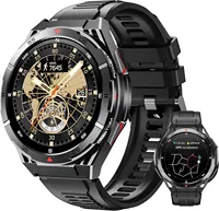 YTOM Premium GPS Smart Watch Ultra HD AMOLED Display Built-in GPS BT Call 5ATM Waterproof with Compass smartwatch PK DM58 REX 3