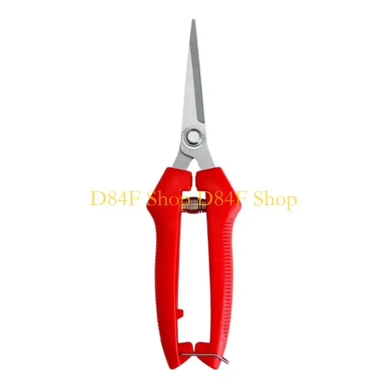 D84F Sharpened 3Cr13 Steel Blade Pruner For Trimming Trees Shrubs And Household Gardening Tasks