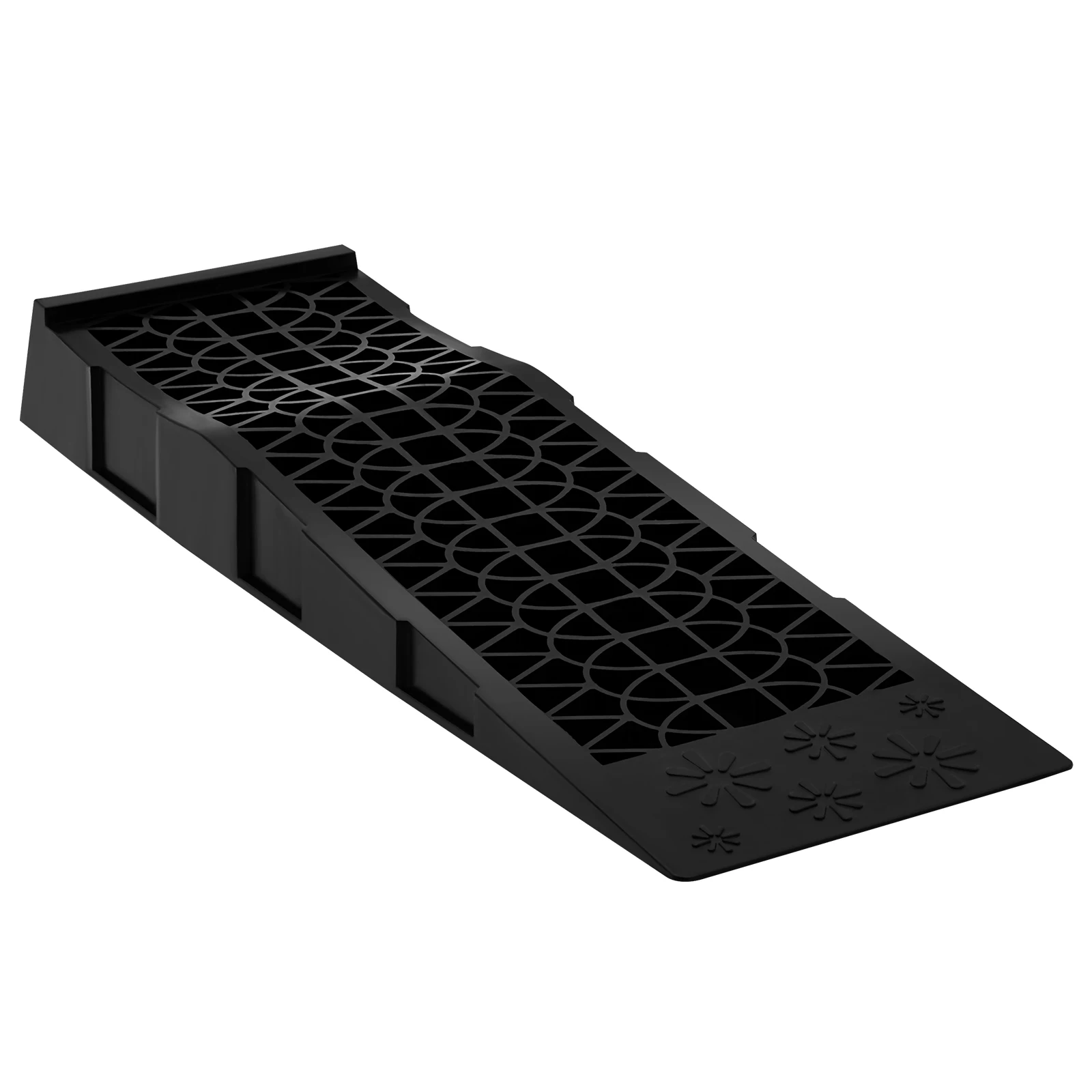 2 Stücke Auto Rampe 5 Tonnen Heavy Duty Auto Service Rampen Rutschfeste PP Laden Zugang Rampen Auto Reparatur Wartung Lift Werkzeuge 69,8*20 cm