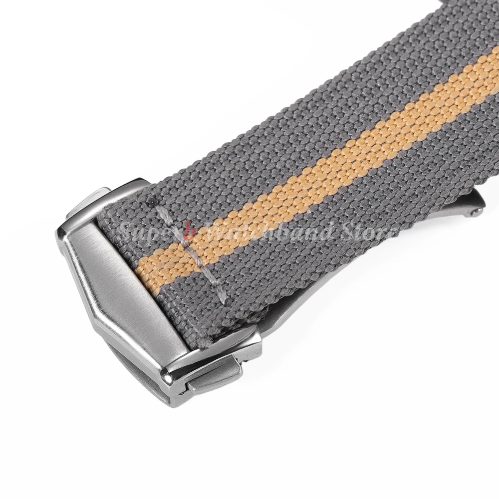 18 مللي متر 20 مللي متر مشبك ساعة من الفولاذ المقاوم للصدأ لساعة أوميغا الجلدية المطاطية حزام نشر المشبك فراشة زر الملحقات