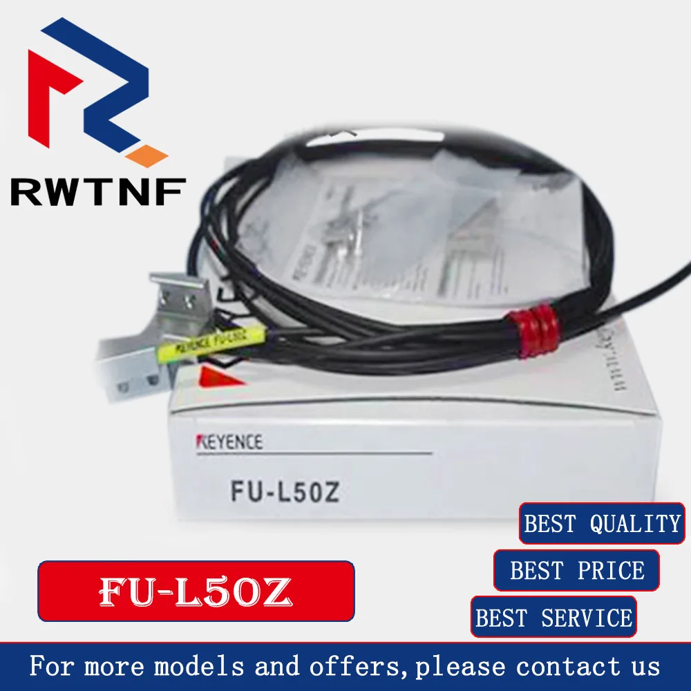

Brand New Genuine FU-L50Z KEYENCE A bracket-mounted optical fiber sensor 100% original，warehouse stock