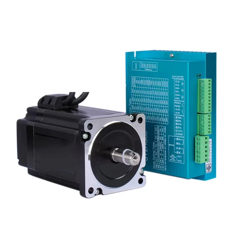 86 34 Closed Loop Stepper Motor Set 4.5N.M 8.5N.M 12N.M Hybrid Servo Driver High Speed