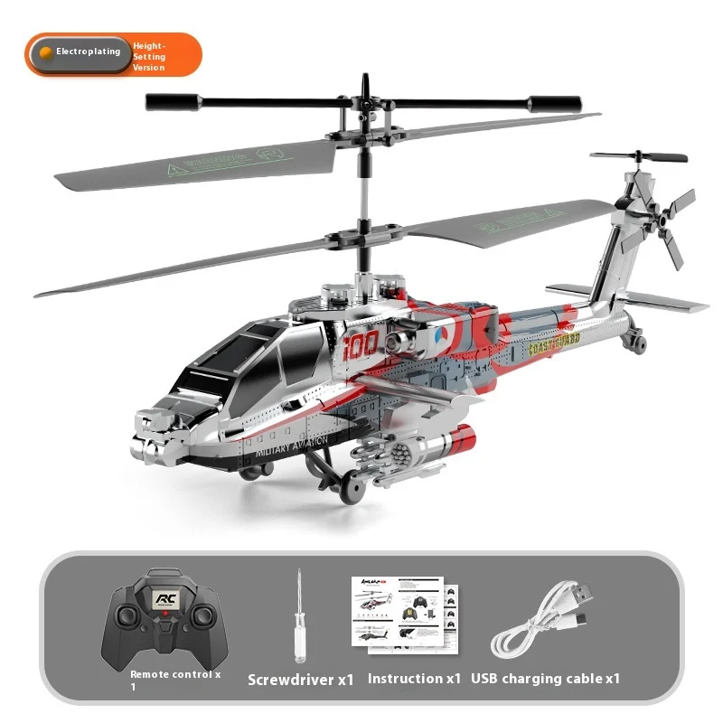 🚁   Mini Helicóptero RC XK1 de 3.5 Canales |   Dron con Retención de Altitud de 2.4G, con Luces LED, Regalo para Niños y Aficionados