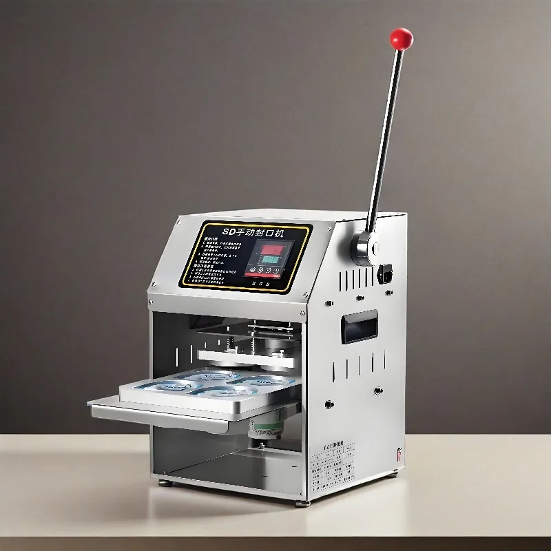 

Коммерческая ручная машина для запайки стаканов с соком, соевым молоком, йогуртом, для пищевой промышленности