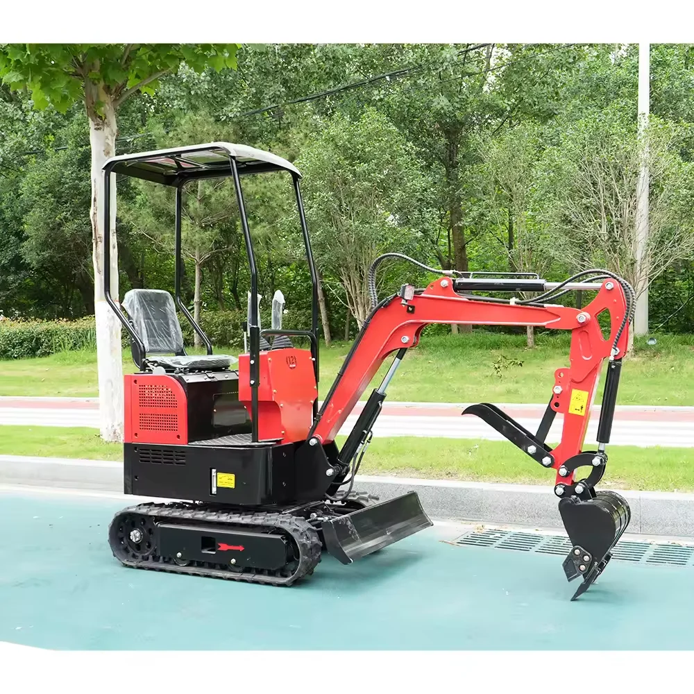 1 Ton Mini Excavator Customize Factory Factory Price Mini Digger  Free shipping Epa Engine wholesale Excavator Crawler Excavator