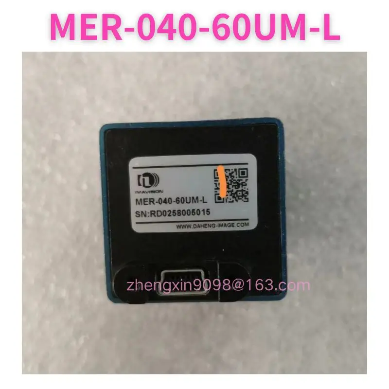 Used MER-040-60UM-L Industrial camera Functional test OK