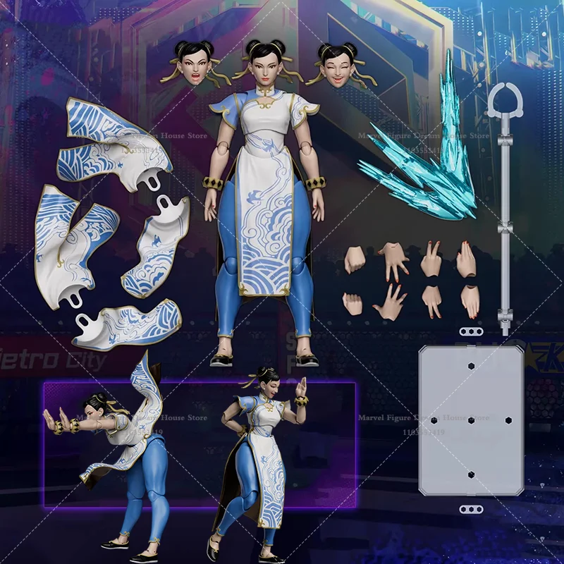 

1/12 Scale ChunLi The Martial Arts Master Embodying Oriental Charm And Presence‌ 6-inch Full Set Action Figure Soldier 52TOYS