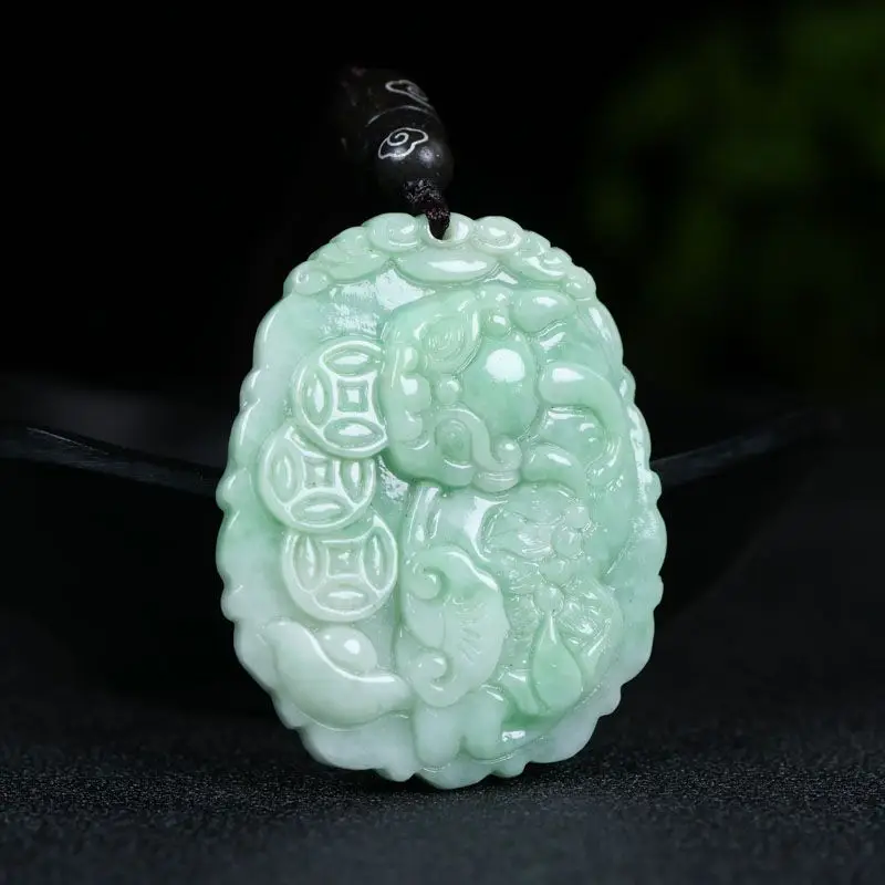 Sancai Pixiu Pendant Wealth Rolling Fortune Pendant Necklace