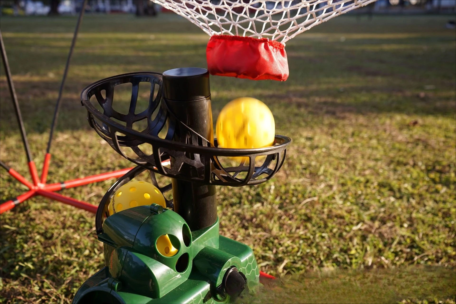 680PBH Pick Ball Lancio della macchina Rete di ritorno Pratica singola Strike Pick Ball Attrezzatura per l'allenamento della macchina di servizio