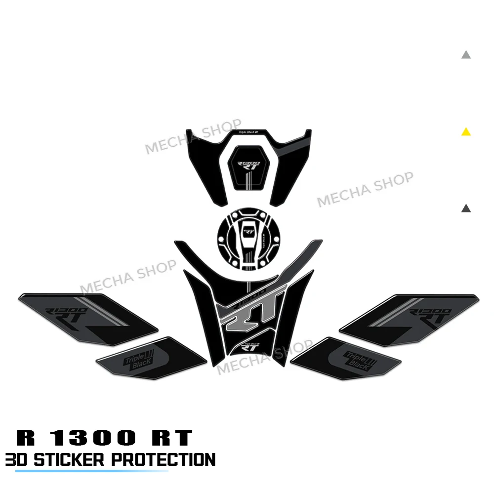 For R 1300 RT  R1300RT 2025 2026 Motorcycle Accessories 3D Epoxy Resin Tank Pad Protection Sticker