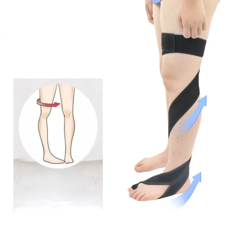 Children's Eight Characters Correction Straightening Leggings Knee Internal Rotation Corrector Training Walking Gait Corrector