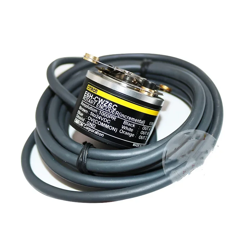 

Новый поворотный энкодер с открытым коллектором, 1000/1024 импульсов на оборот, E6H-CWZ6C, с кабелем 0,5 м