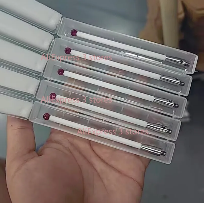 1pc CMM Touch Probe Stylus 6mm Ball CNC Probe Tip Ceramic Shaft M4 A-5000-3712 Touch Probe CMM Three Coordinate  Tool