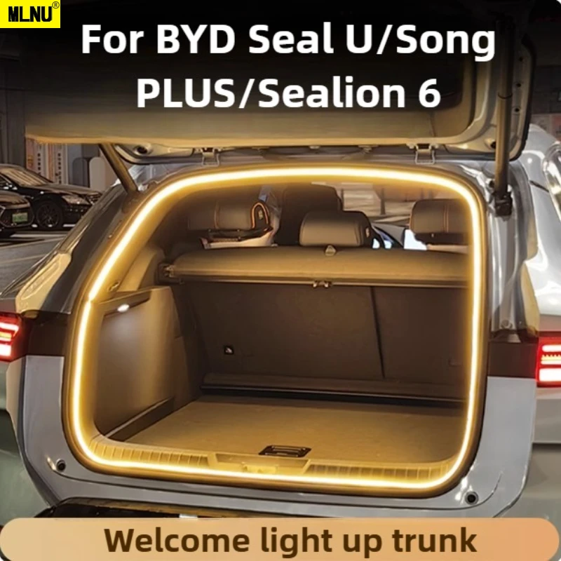 

Trunk Streamer Light For BYD Seal U/Song PLUS/Sealion 6 Accessories 2026/2025,High Temperature Resistant&Anti-Drop 2022-2024