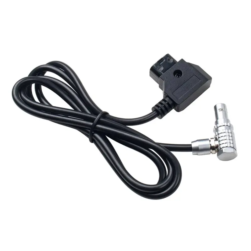 D-Tap To 0B 2Pin Power Cable , Braided Straight Camera Power Cable Camera Connection Cable