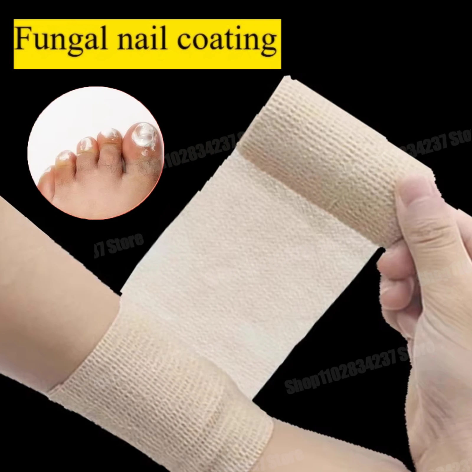 

Nail Fungal Feet Care Essence, защита пальцев ног, покрытие для ногтей, самоклеящаяся повязка, простой в использовании, набор для защиты ног и пальцев