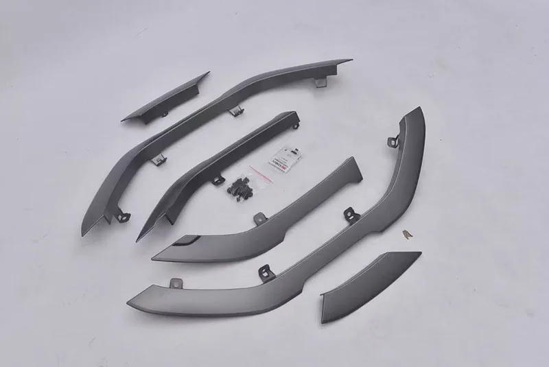 Car Widened fenders for Toyota Prado 2024 LC250 Fender Flares Wheel Eyebrow Mudguards Protector Accessories(Not for BX Version)