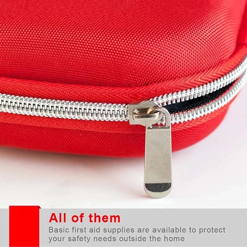 مجموعة الإسعافات الأولية المحمولة المقاومة للماء - مجموعة العناية بالطوارئ للسفر الطبي للمنزل والكلية والنوم والتخييم والمشي لمسافات طويلة #5