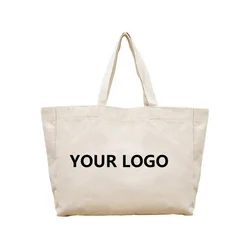 Custom , Hot selling  China  reusable canvas tote bags for shopping with logo printed designer luxury shopping bag