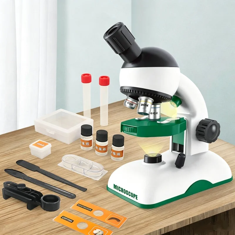 1200x-hd-microscope-optical-bidirectional-light-kids-toy-kit-scientific-experiment-educational-teaching-tool-boy-birthday-gifts