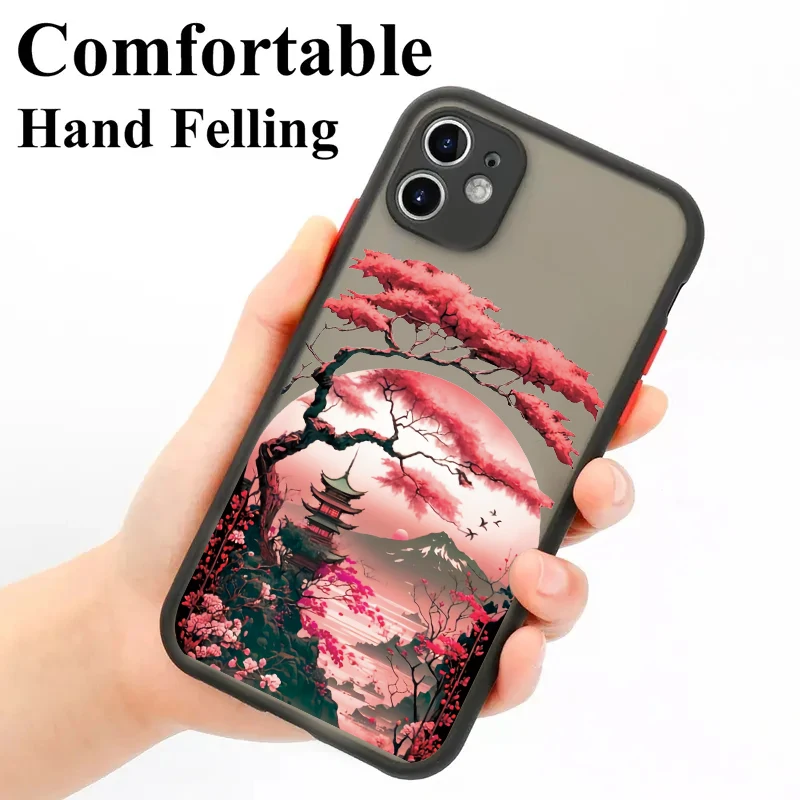 Luxury Hard Matte Phone Case for Xiaomi Redmi Note 12 13 Pro Plus 5G 11Pro 10 9 Pro 13c 4G 12c 12s 11s 10s 9s Shockproof Cover