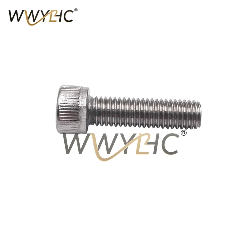Slow Walking Wire Pressing Plate Cutting Fixture Screw Made of Stainless Steel 304 Material Full Tooth M8 Hexagonal