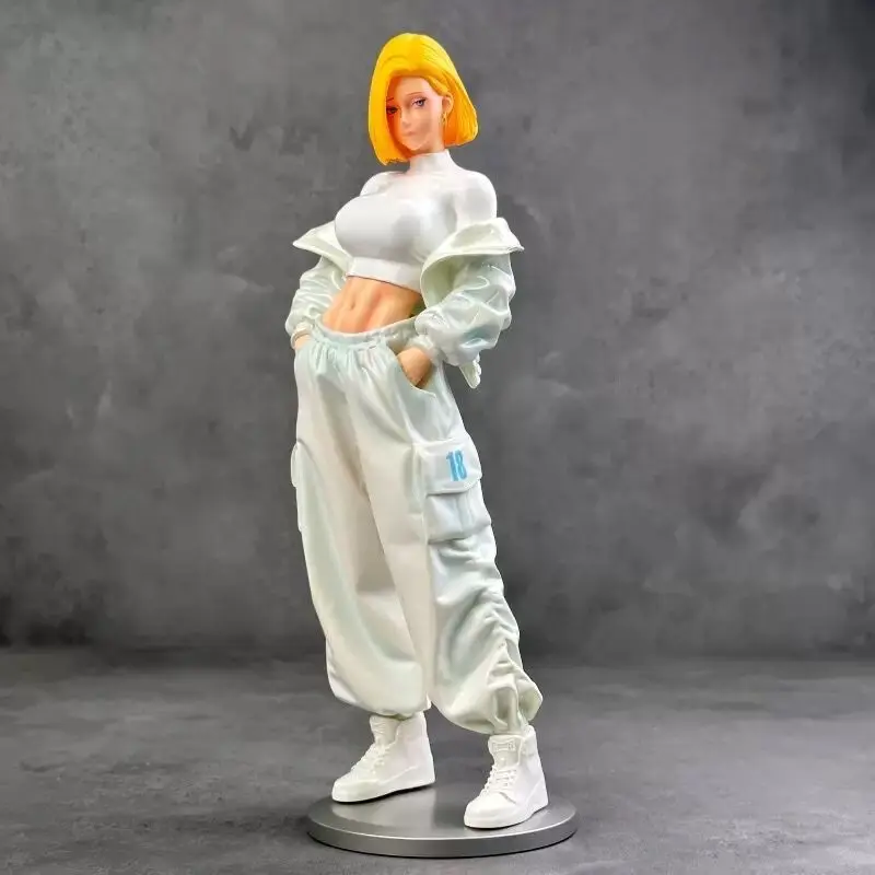 Neue Heiße Anime Dragon Ball Z Android 18 Figur Android 18 Action Figure Sammeln Statue Modell Spielzeug Erwachsene Weihnachten Geschenke