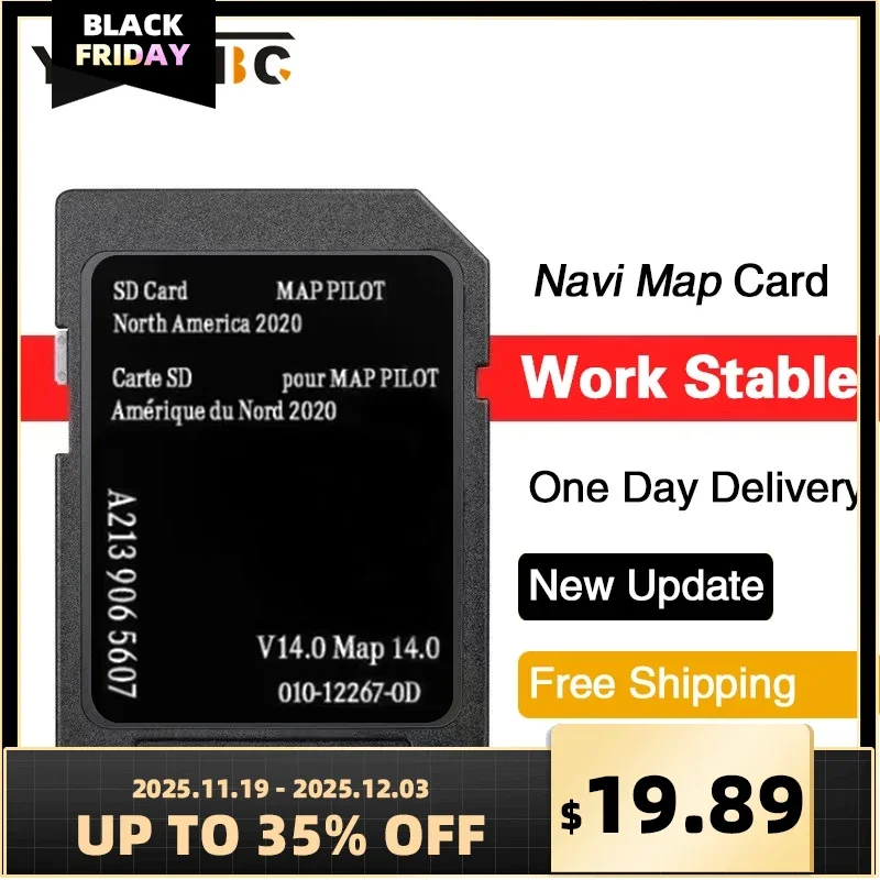 

GPS MAP PILOT Garmin SD Card Update 2020 V14 USA CAN MEX Maps for Mercedes AMG/C-class/E-class/GLC Car Navigation