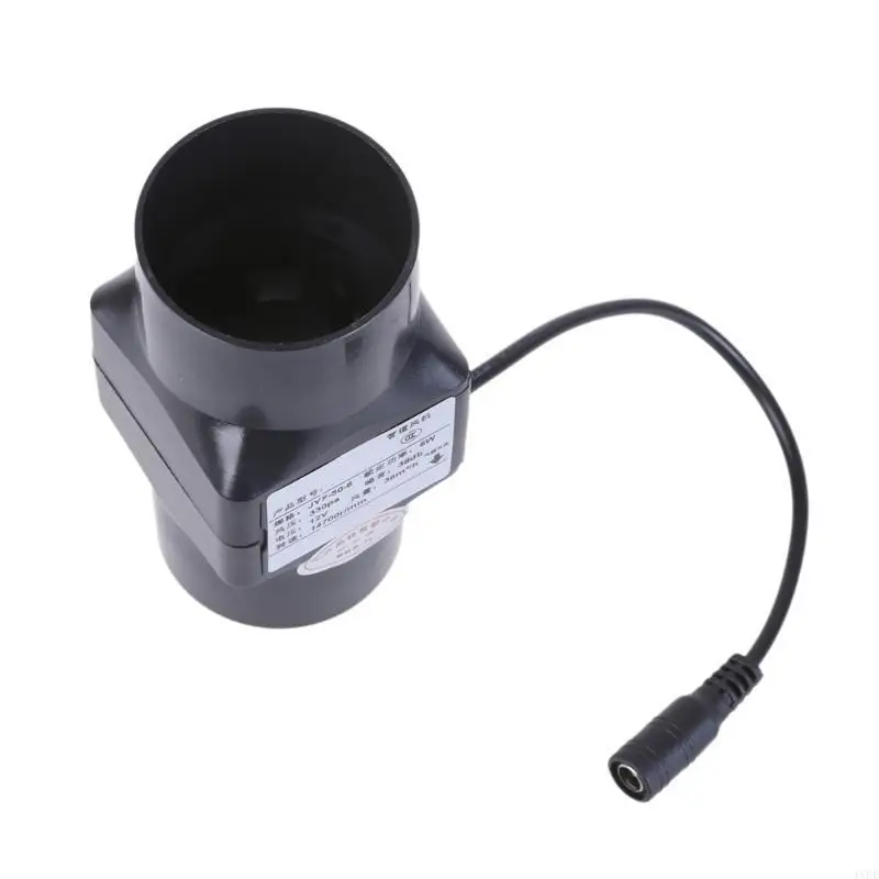 4XFD Inline Duct Fan Ventilation Exhaust Boosters Fan Filter Duct 12V Extractor