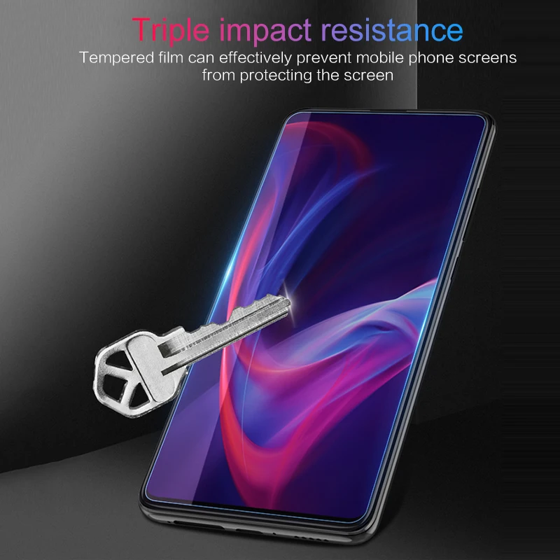 1 Uds. Película protectora de vidrio templado normal ONRedrice K20 Pro cubierta protectora de pantalla de teléfono