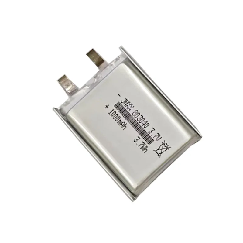 803040 Litio Li-Po Polímero 3.7V 1000mAh Lipo Batería Recargable de Reemplazo para Altavoz Bluetooth PDA