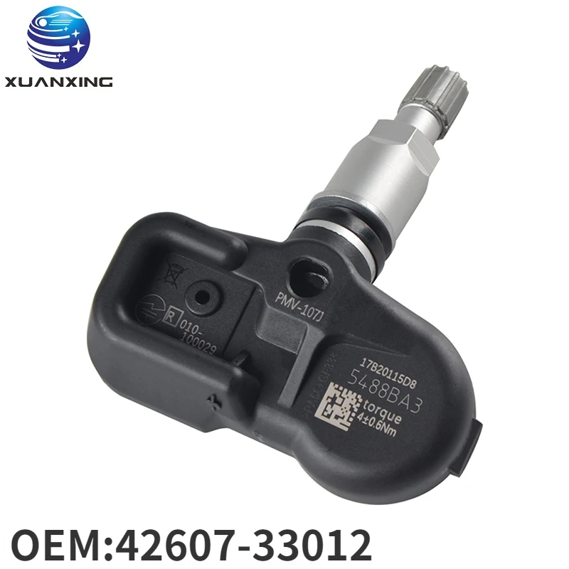 42607-33012 TPMS Tire Pressure Sensor Monitoring System 315MHz PMV-C107J For Toyota Lexus