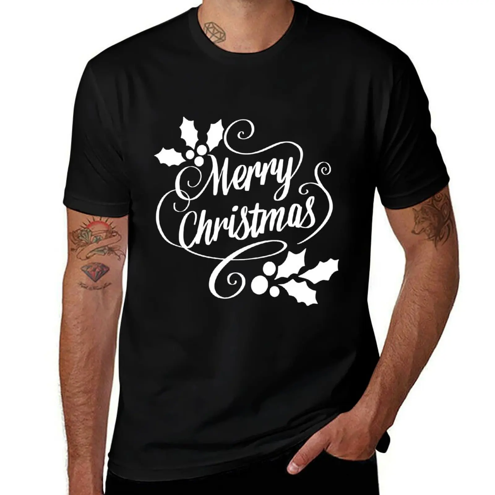 

Christmas Eve Merry Christmas Xmas- Merry Christmas T-Shirt graphic t shirts plus size tops animal prinfor boys t shirts for men