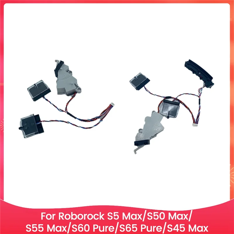 

AB15-левый и правый скалы для Roborock S5 Max S50 Max S55 Max S60 Pure S65 Pure S45 Max, аксессуары для пылесосов, запасные части