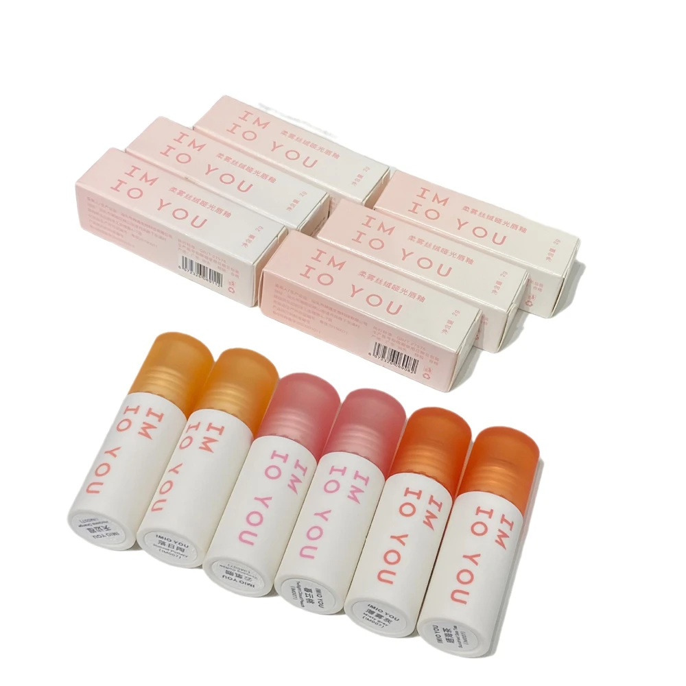 Lápiz labial mate, maquillaje de labios, lápiz labial de terciopelo, fácil de colorear, maquillaje intenso de larga duración, lápiz labial antiadherente, maquillaje de barro labial