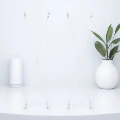 

4Pcs Curtain Accessories Blind Wand Replacement with Hook Heavy Duty Plastic Stick for Vertical Blinds Tilt Control